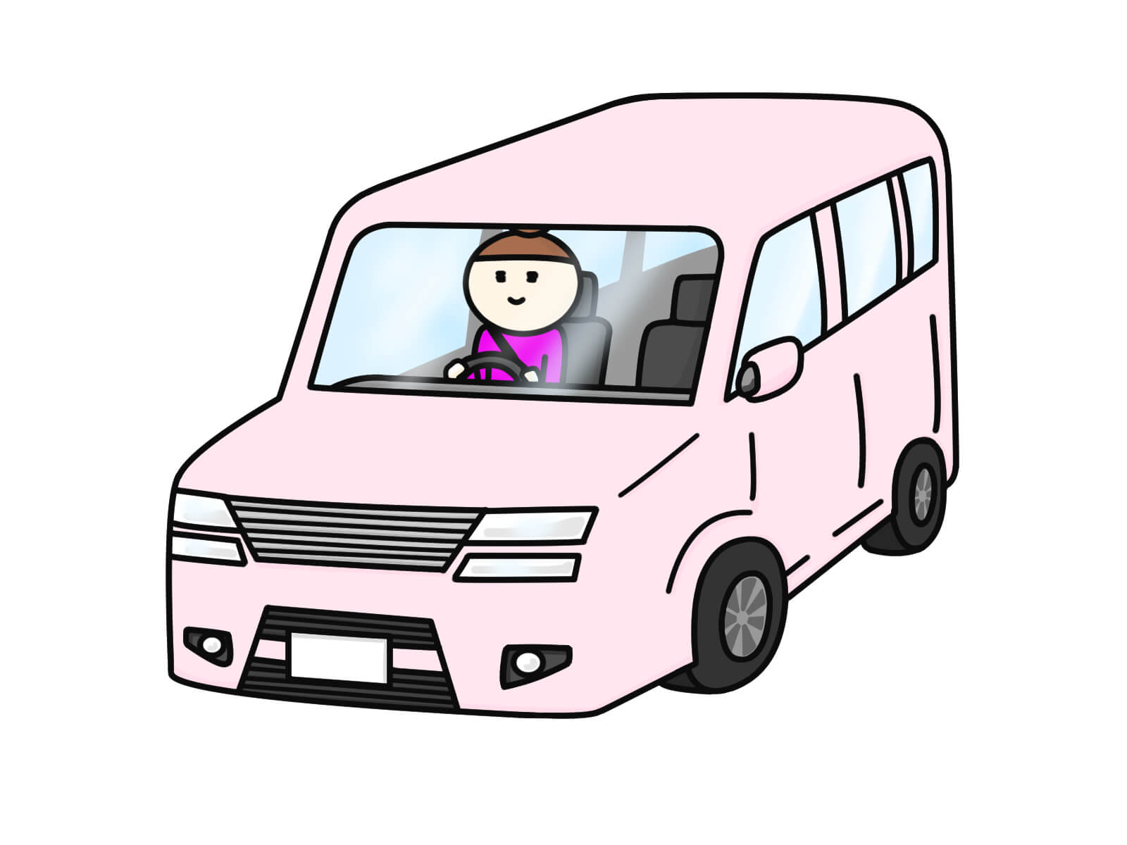 女性のイラスト