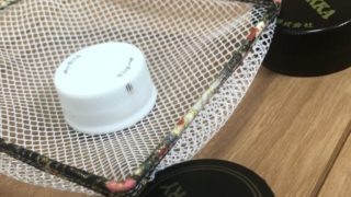 メダカ選別用のタモ網(バイアスタイプ)