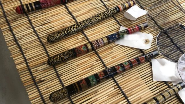 メダカ選別用のタモ網