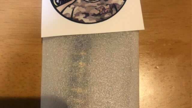 西山さんのメダカ選別用タモ網