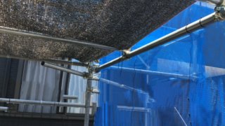 遮光ネットでメダカ容器の暑さ対策