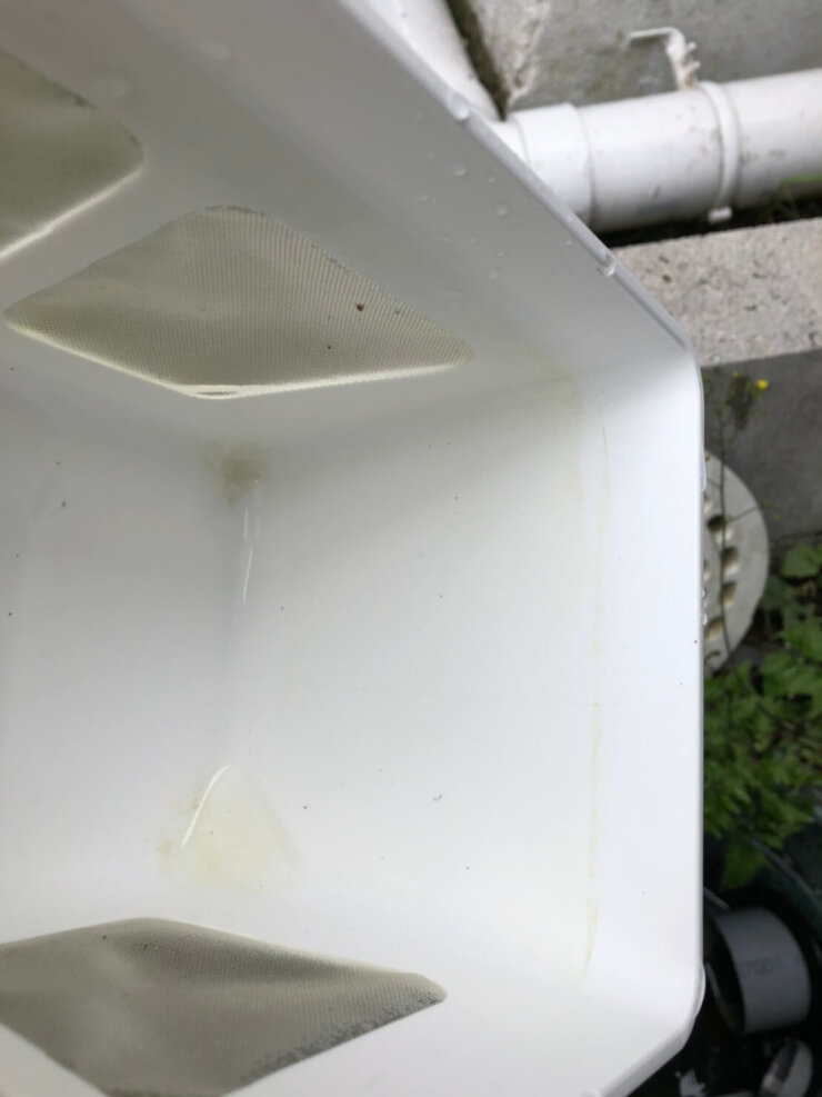 水槽分割容器(わけぷか)の掃除