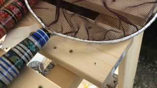メダカの選別用の網